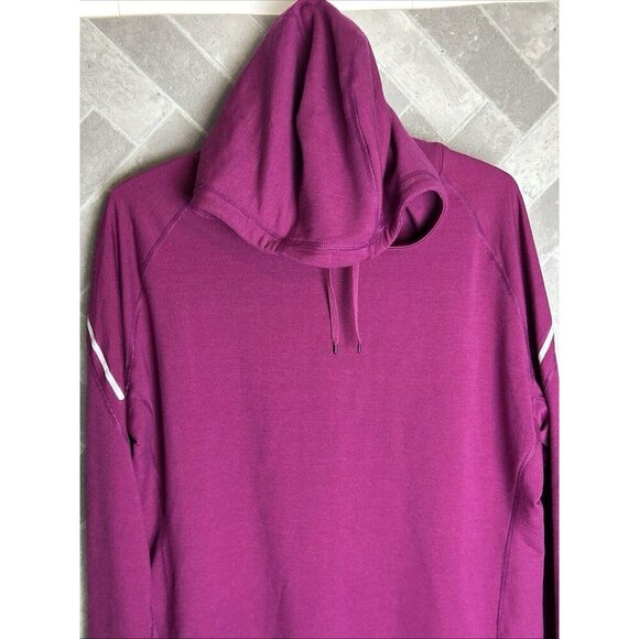 Nike Womens Dri-Fit Hoodie Sweatshirt XL fuchsia, Pullover Wool Blend Training - Picture 6 of 11